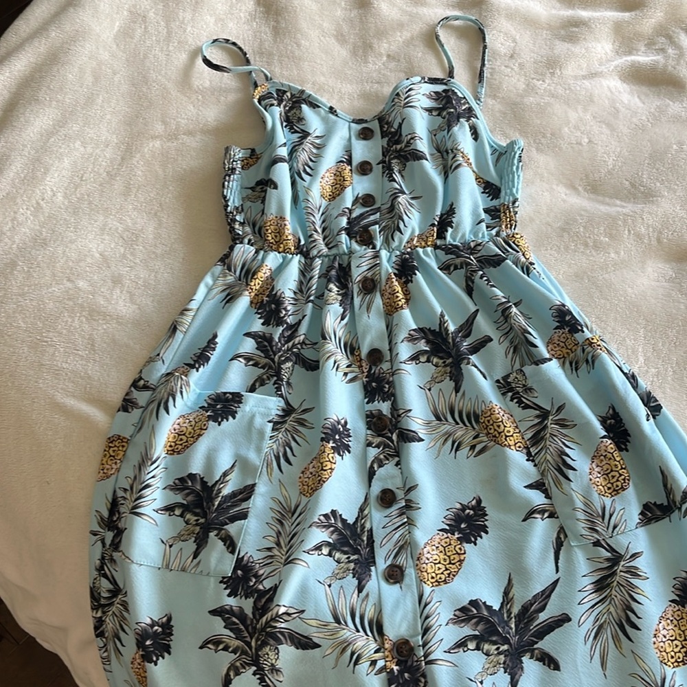 Pineapple summer dress